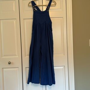 Royal Blue Sun-Drenched Overalls